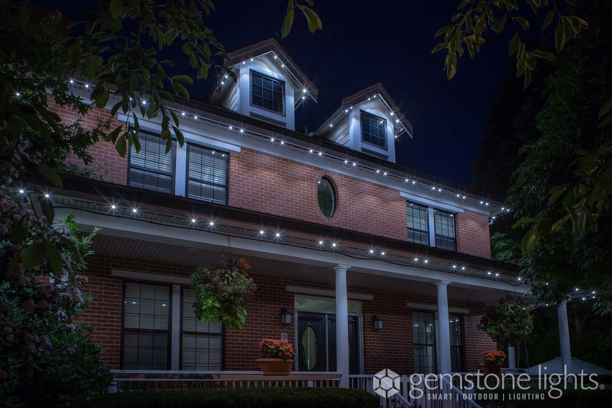 Permanent outdoor lights in downtown kamloops